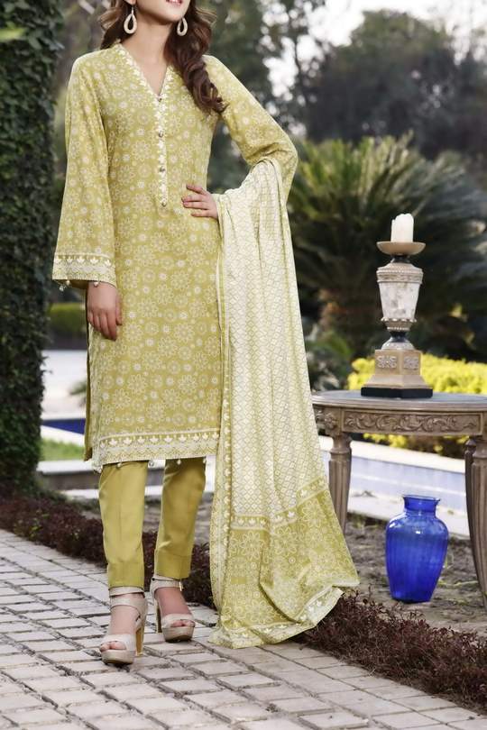 Daman Print Lawn`21 D#1332 (D Pista)