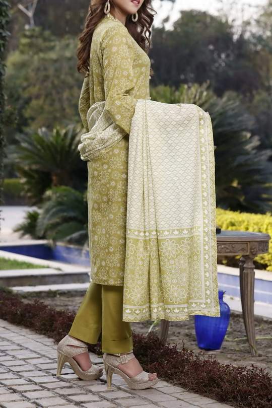 Daman Print Lawn`21 D#1332 (D Pista)