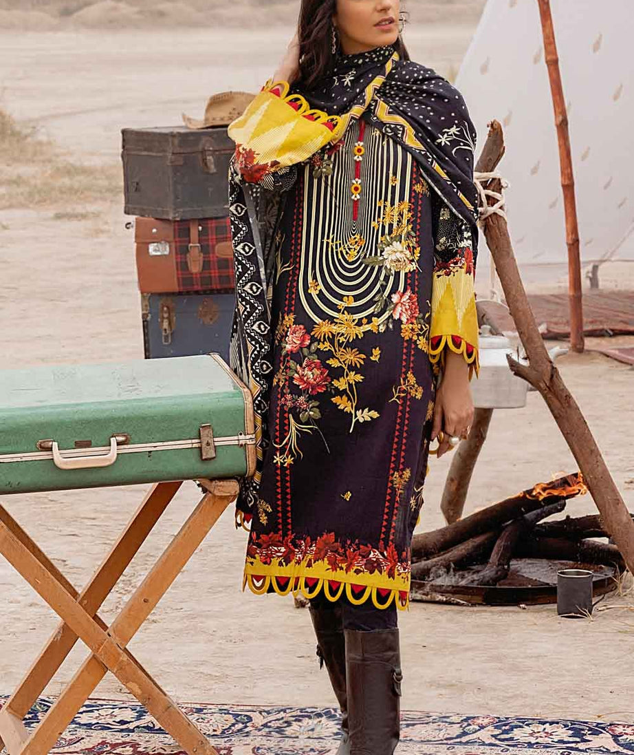 Gul Ahmed Winter Collection`21 CV # 12004