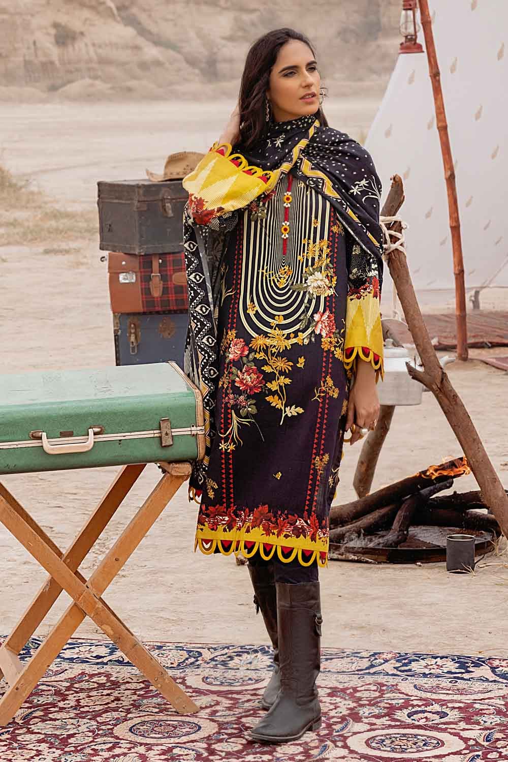 Gul Ahmed Winter Collection`21 CV # 12004
