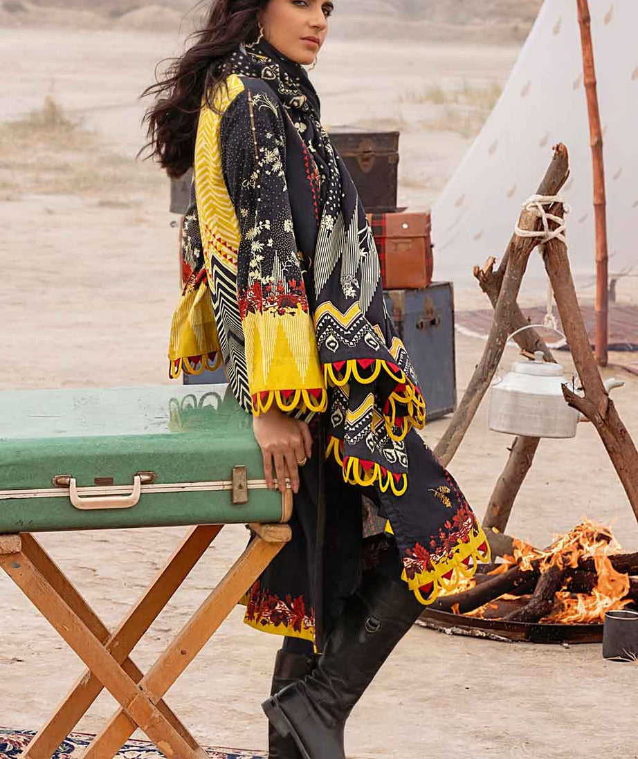 Gul Ahmed Winter Collection`21 CV # 12004