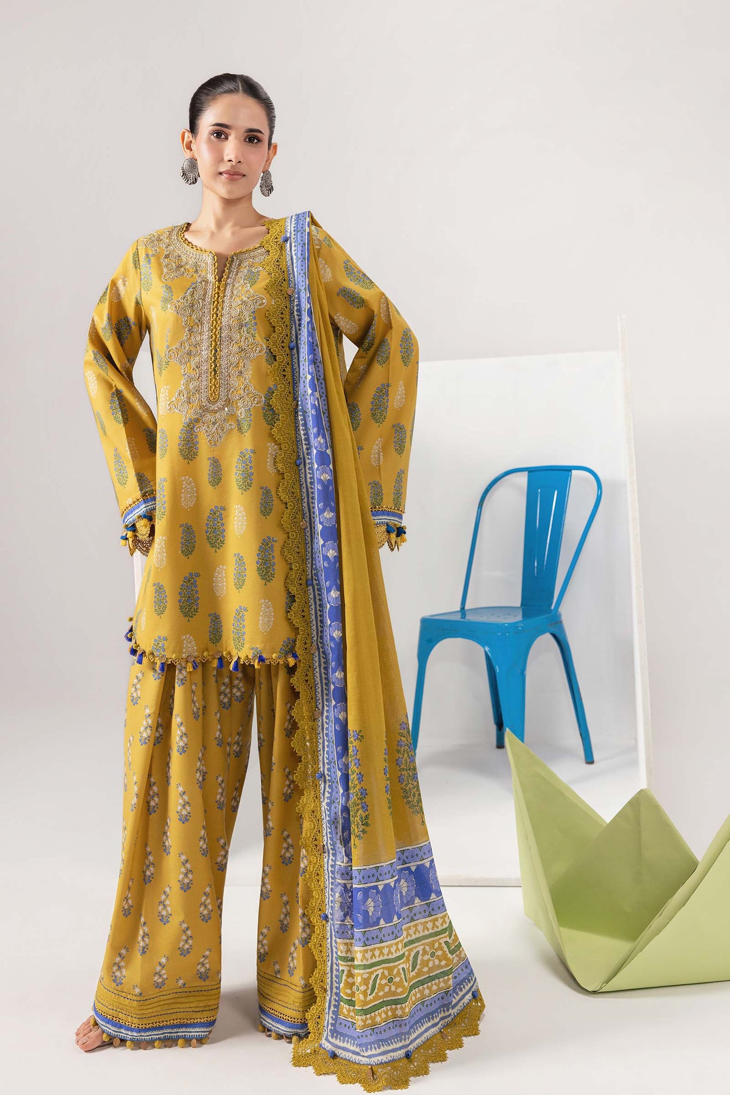 Maria.B M Basics S/S Lawn`26 D#05-B