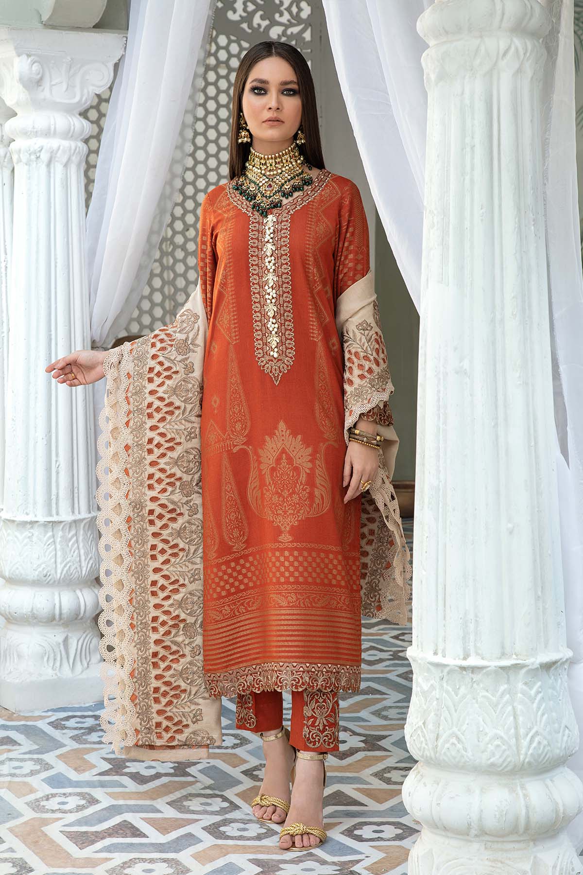 RA Nureh Emb L/Peach'21 NE#18 Vol-7
