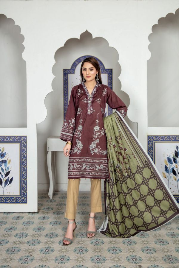 Fiza Noor Gul-e-Rana Lawn`21 D#05