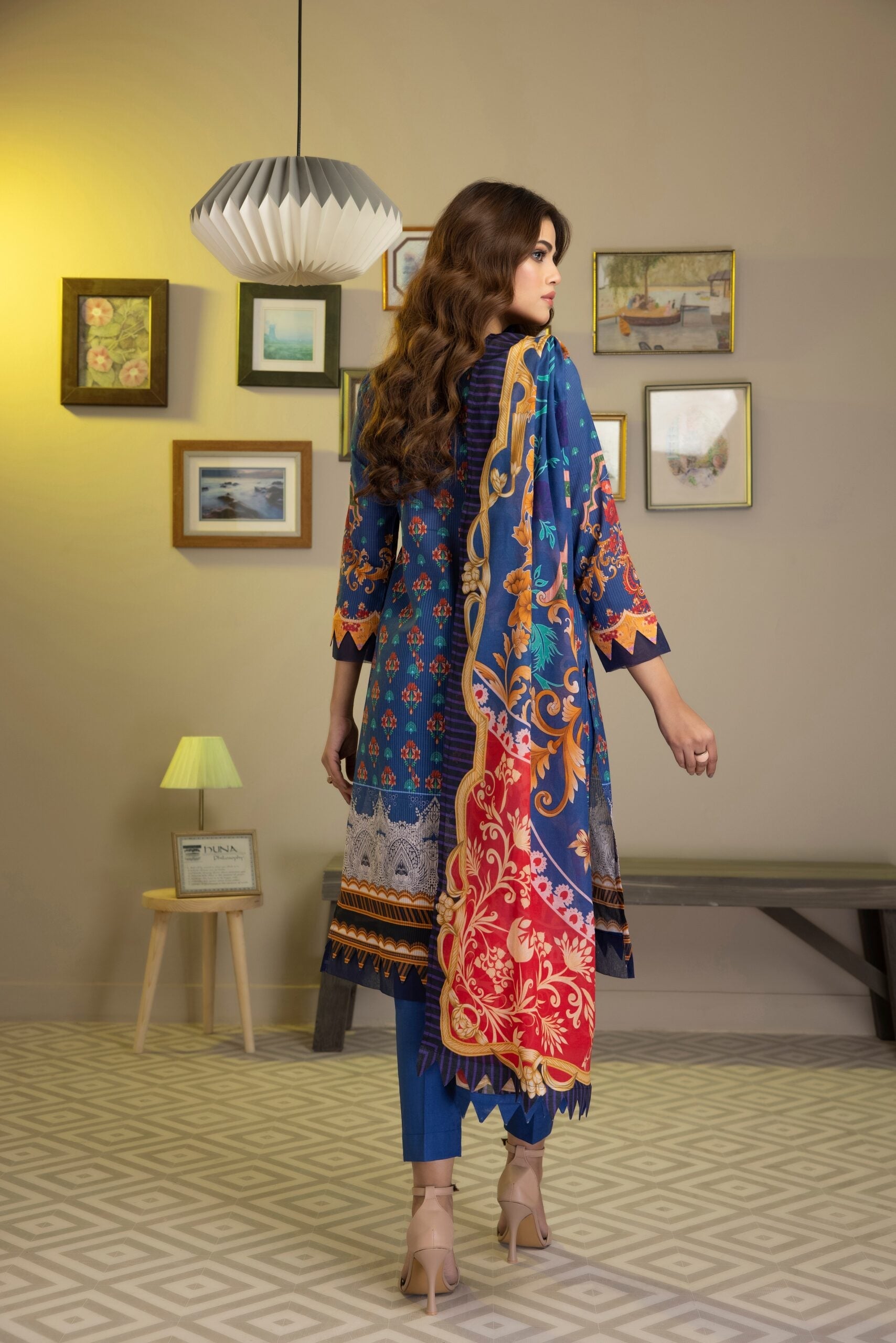 Salina Stripe Doby Lawn`23 D#06