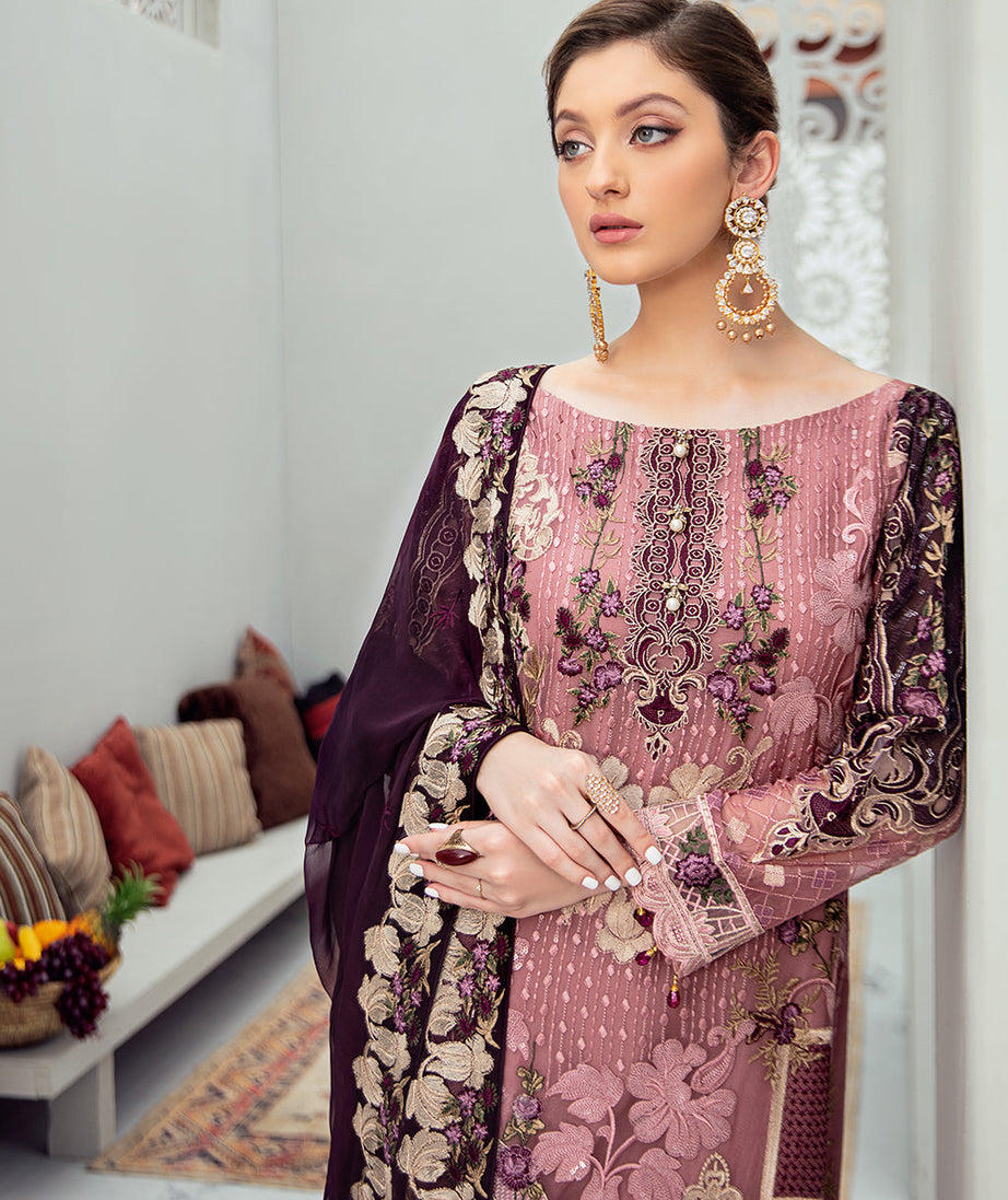 Ramsha Rangoon Collection`22 D#607 (Vol-6)