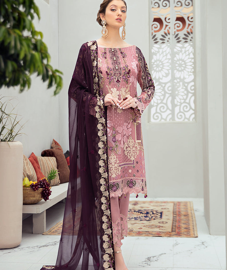 Ramsha Rangoon Collection`22 D#607 (Vol-6)
