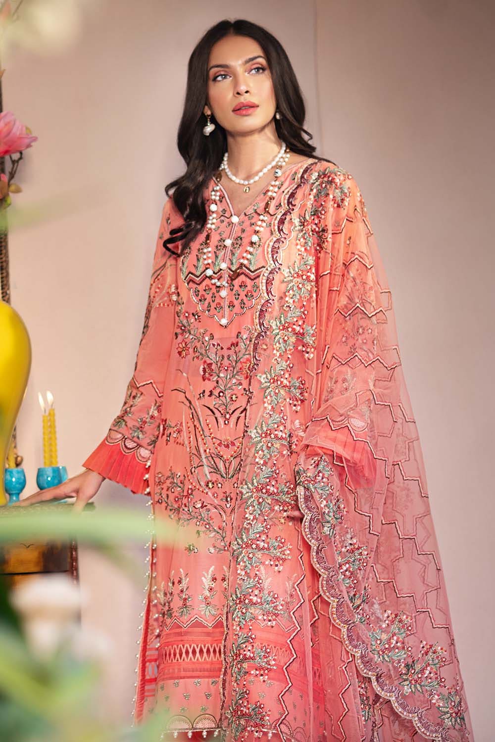 Gul Ahmed Emb Lawn'21 LSV-42