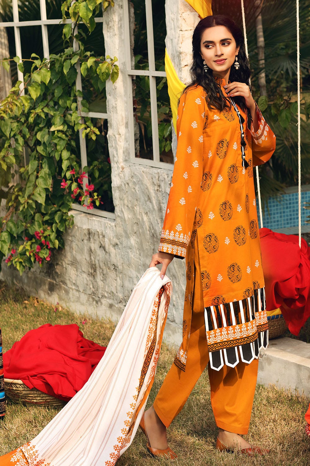 Gul Ahmed Summer Lawn'21 CL#1179-B
