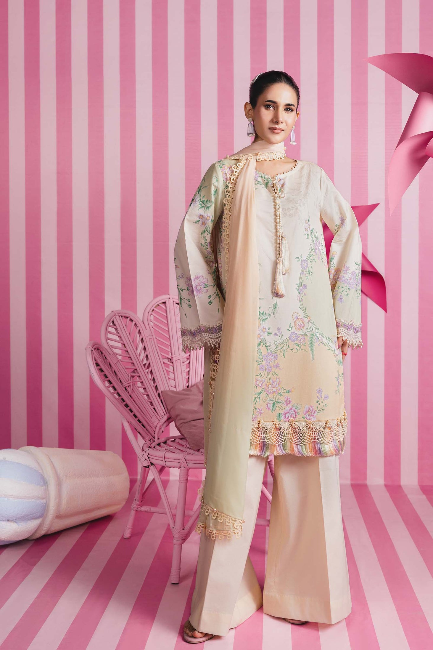 Maria.B M Basics S/S Lawn`26 D#07-A