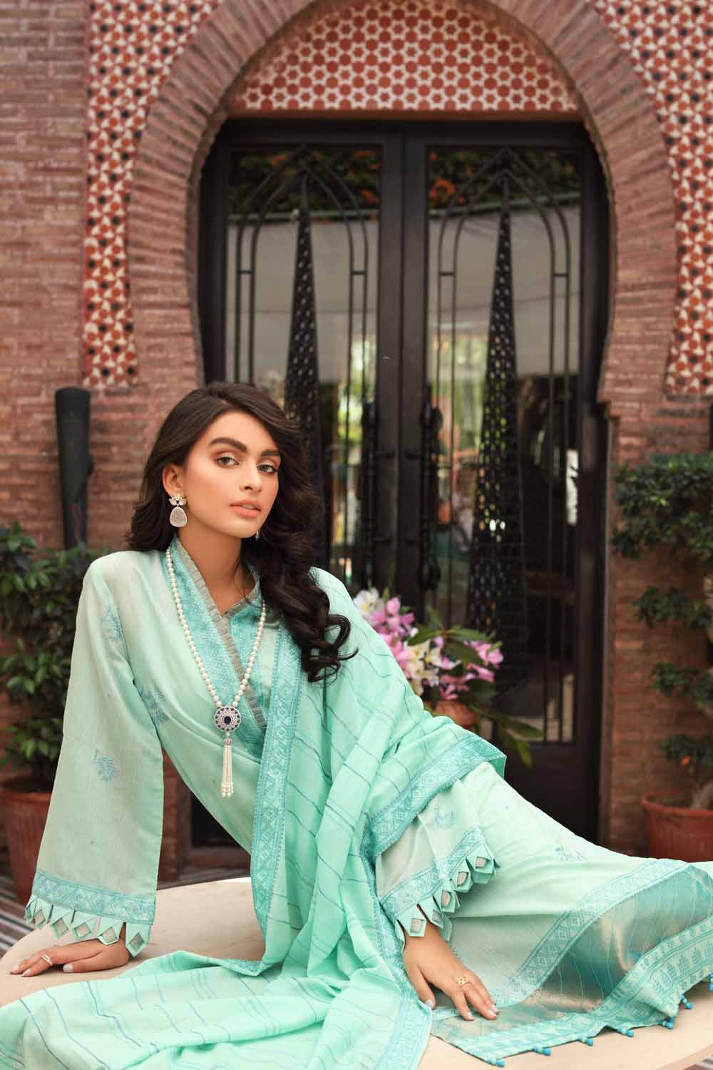 Gul Ahmed Luxury Festive'21 FE # 12032