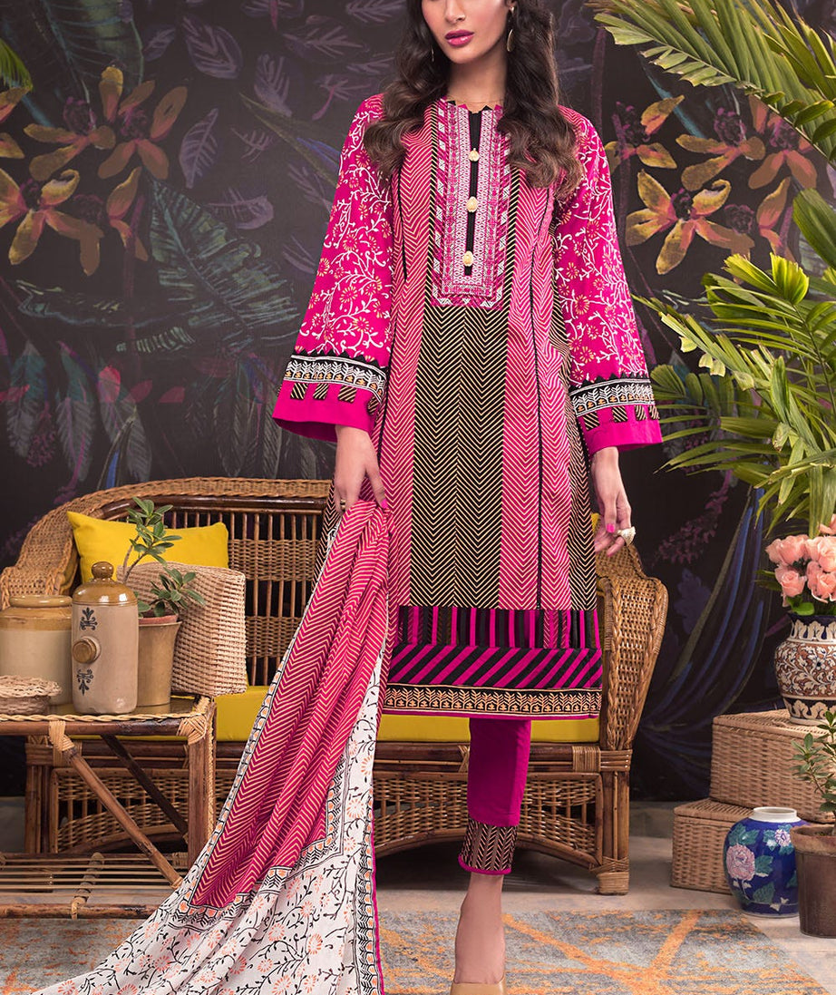 Gul Ahmed Summer Lawn'21 CL#1213