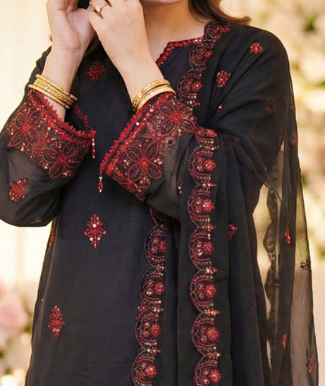 Sana & Sara Luxury Lawn'26 D#883