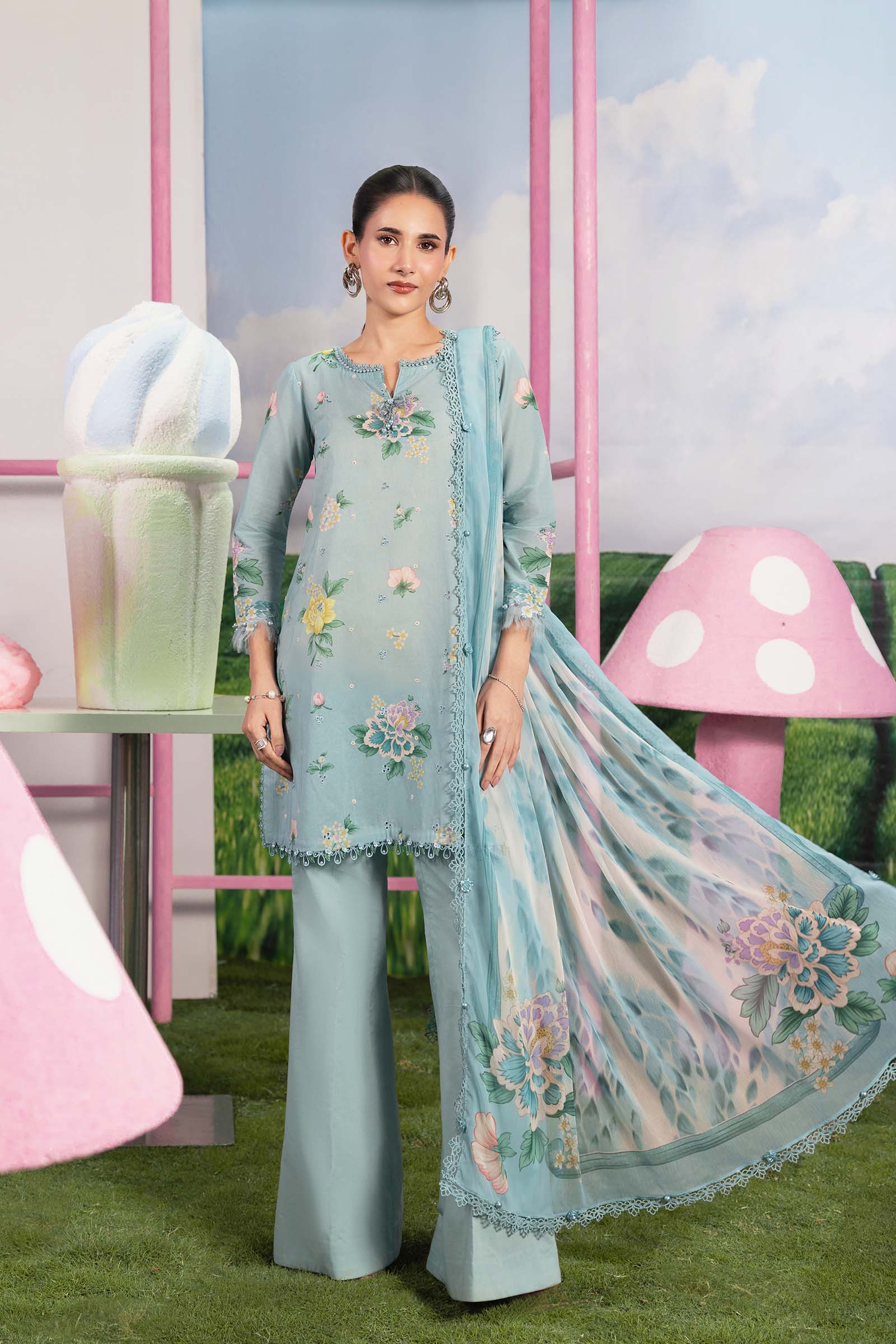 Maria.B M Basics S/S Lawn`26 D#08-B