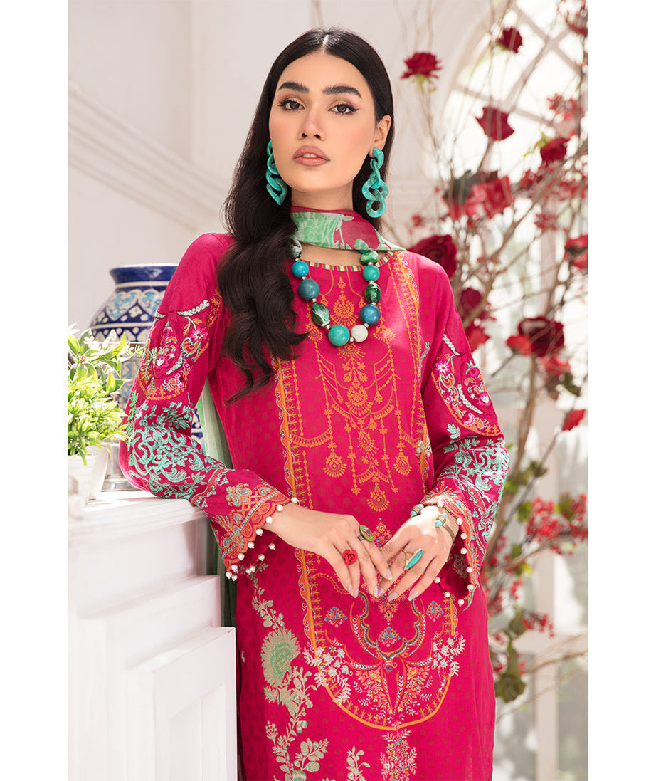 Banafsheh Luxury Lawn`22 D#08