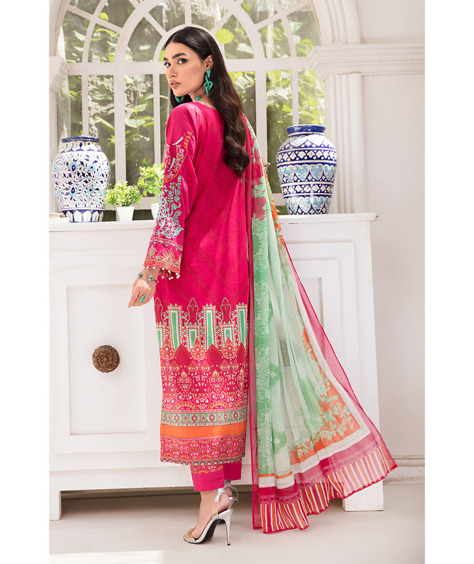 Banafsheh Luxury Lawn`22 D#08