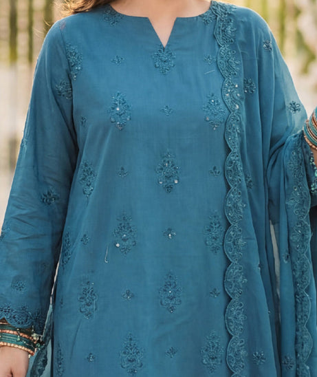 Sana & Sara Luxury Lawn'26 D#885