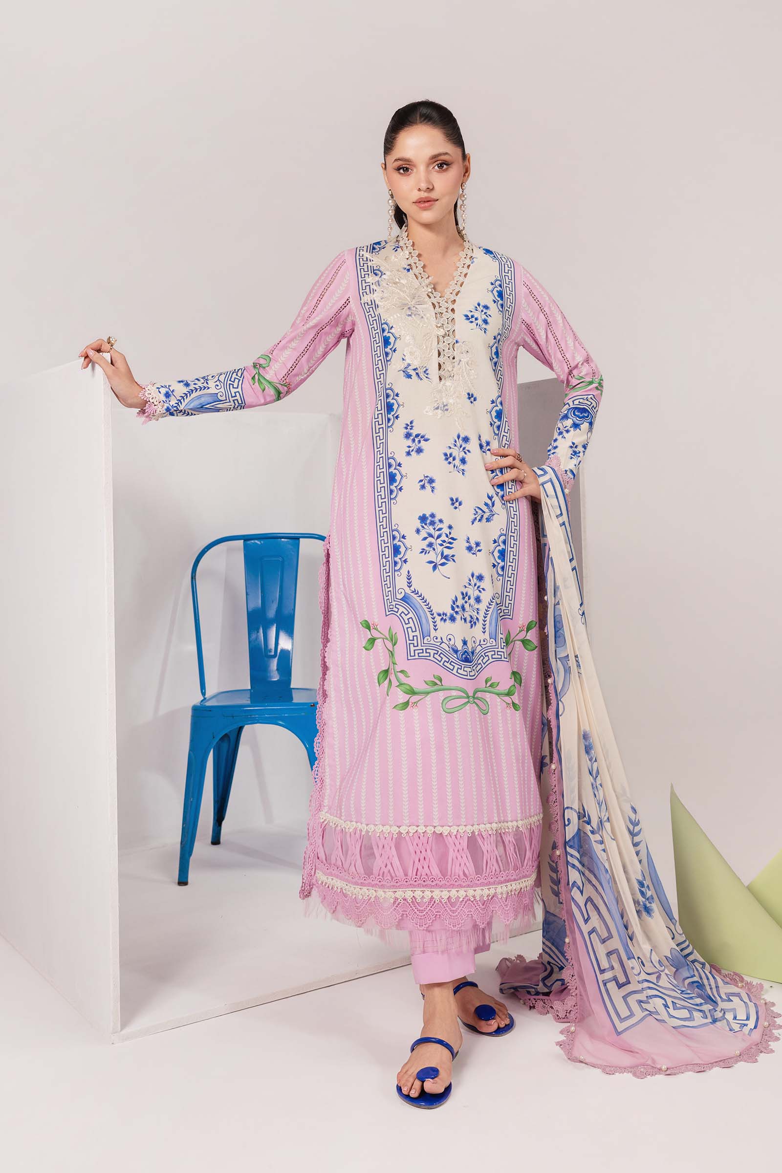 Maria.B M Basics S/S Lawn`26 D#09-B