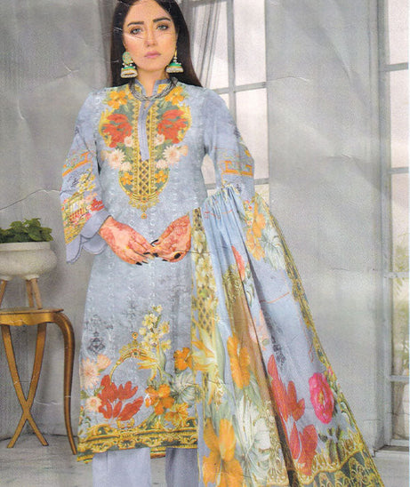 AA Chikankari Linen`21 D#5