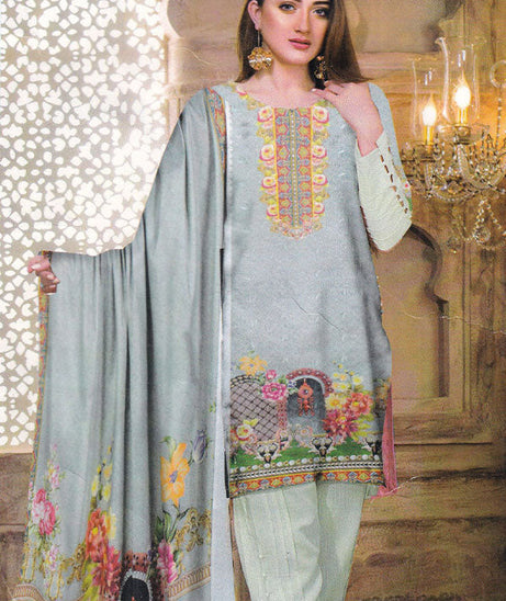 AA Chikankari Linen`21 D#09