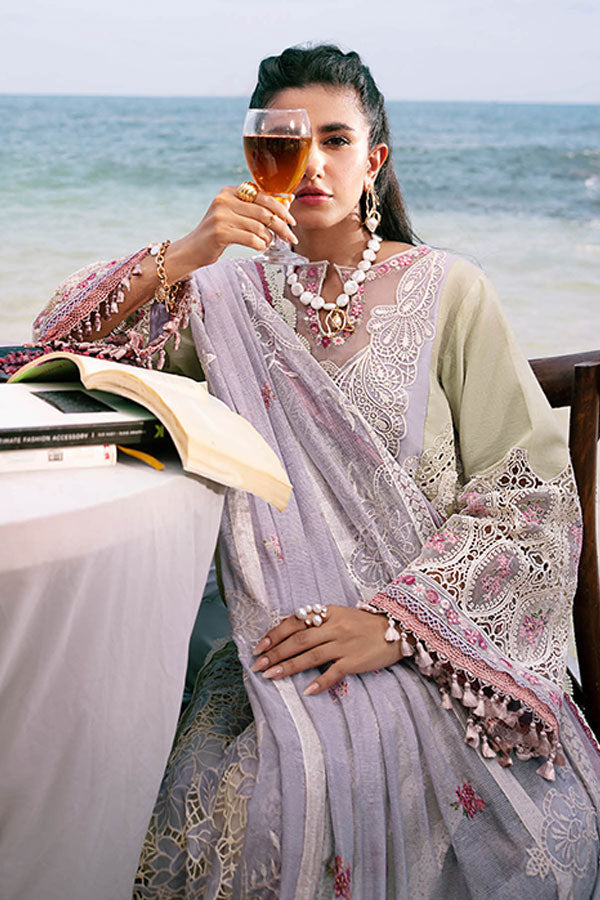 AJR Dastan Luxury Lawn`25 D#1 (WAVE)