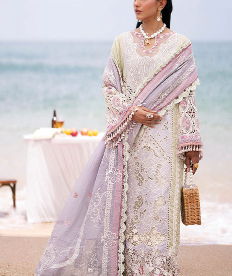 AJR Dastan Luxury Lawn`25 D#1 (WAVE)
