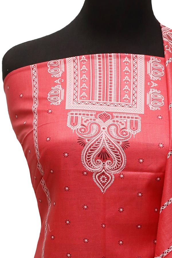 Al-Hamra Designer Lawn`22 D#421 Pink