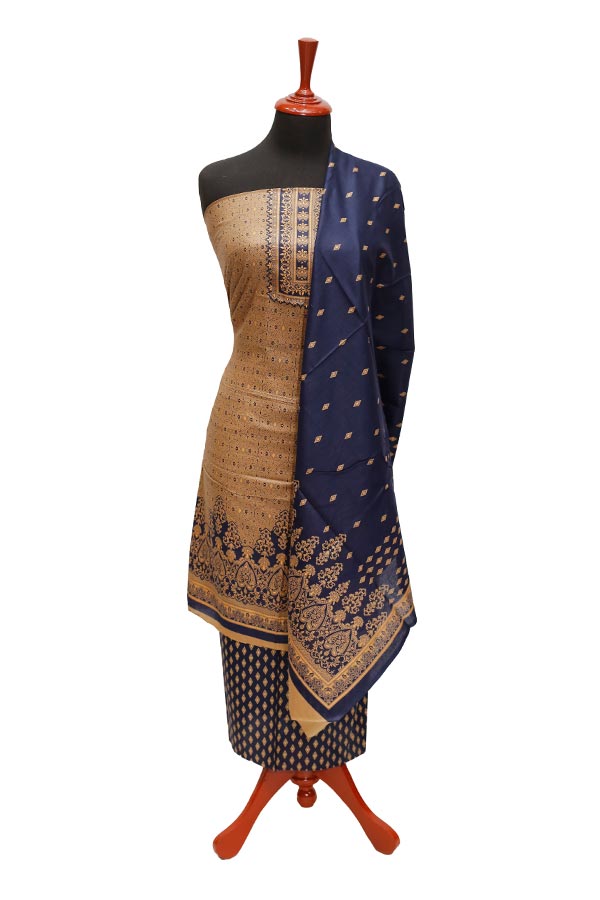 Al-Hamra Designer Lawn`22 D#429 N Blue