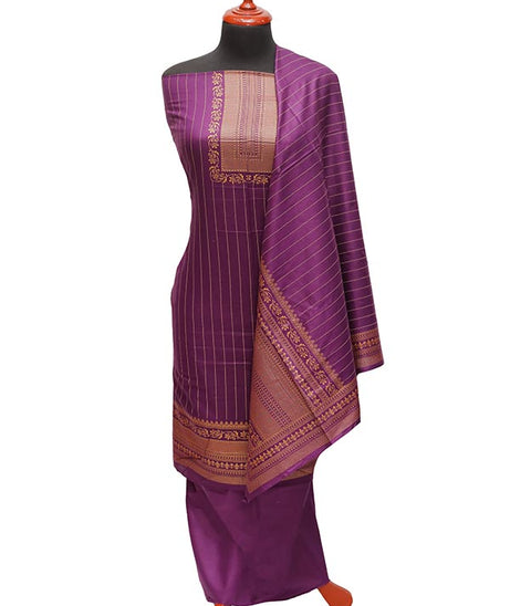Al-Hamra Designer Lawn`22 D#430 Purple