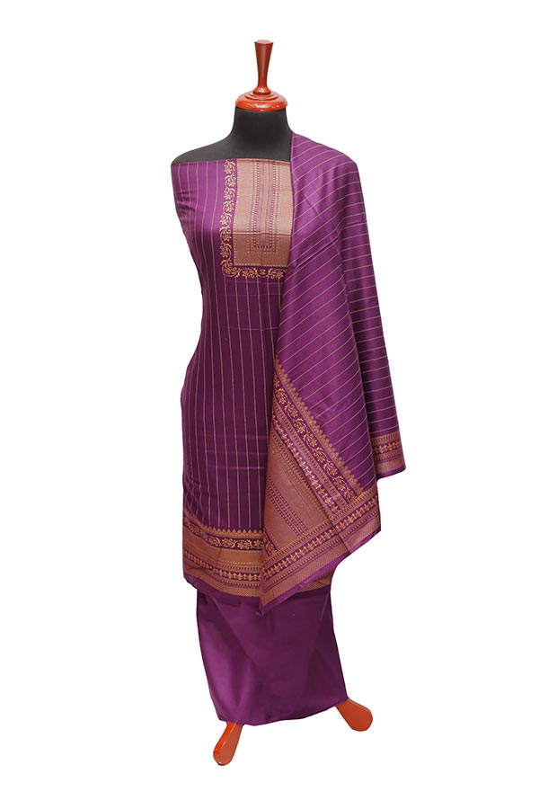 Al-Hamra Designer Lawn`22 D#430 Purple