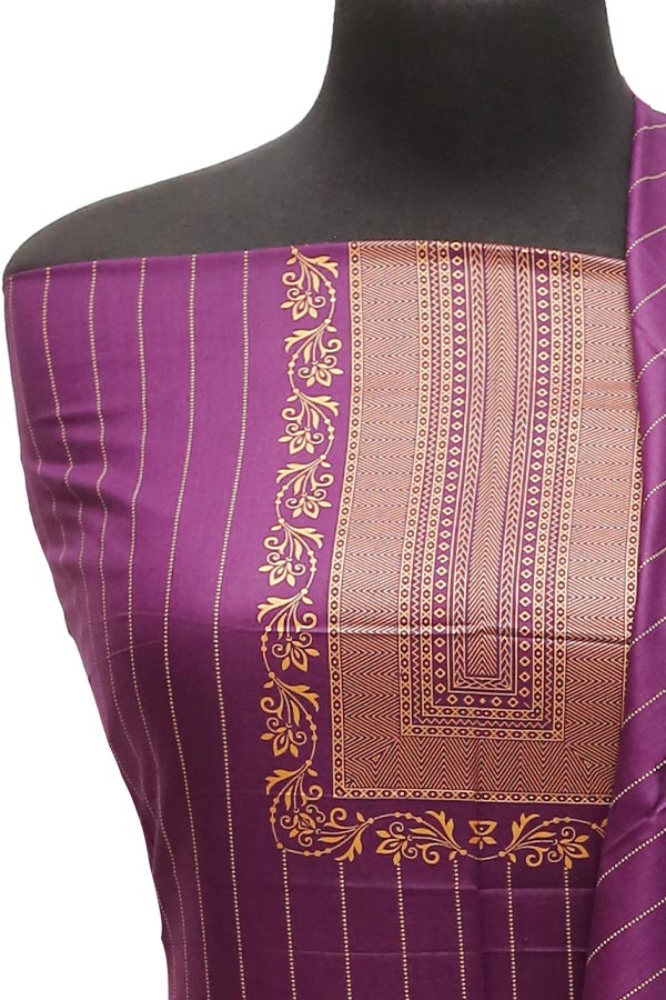 Al-Hamra Designer Lawn`22 D#430 Purple