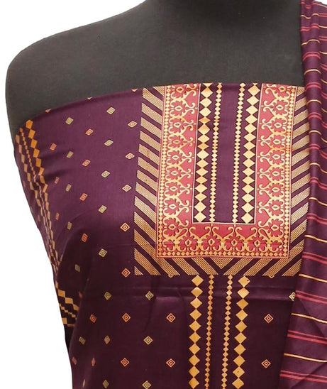 Al-Hamra Designer Lawn`22 D#432 Purple