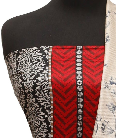 Al-Hamra Designer Lawn`22 D#436 Red