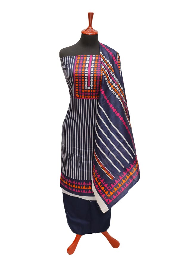 Al-Hamra Designer Lawn`22 D#440 N Blue
