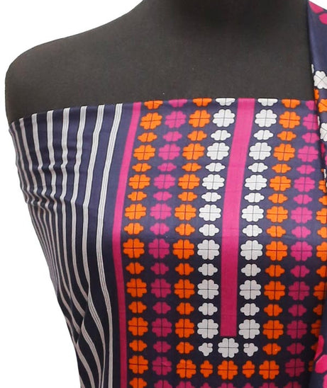 Al-Hamra Designer Lawn`22 D#440 N Blue