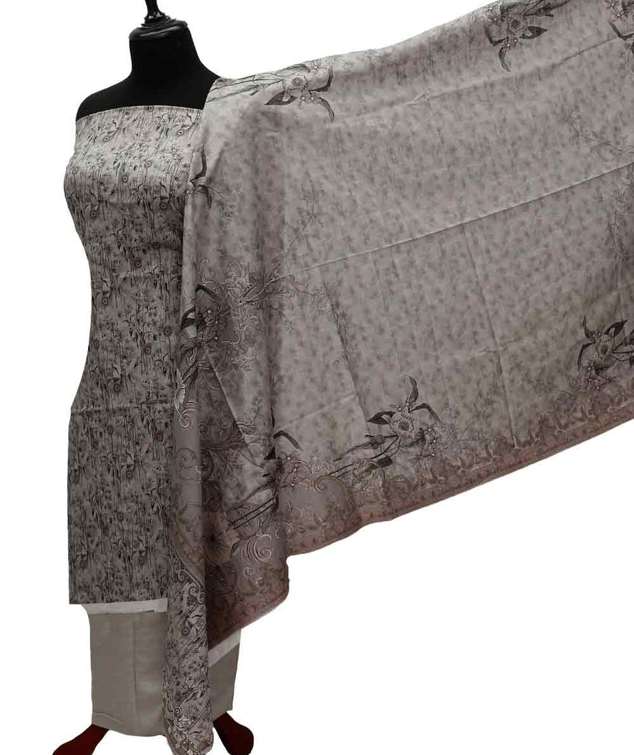 AL-Rauf Print Khaddar'21 D#20786 M Grey