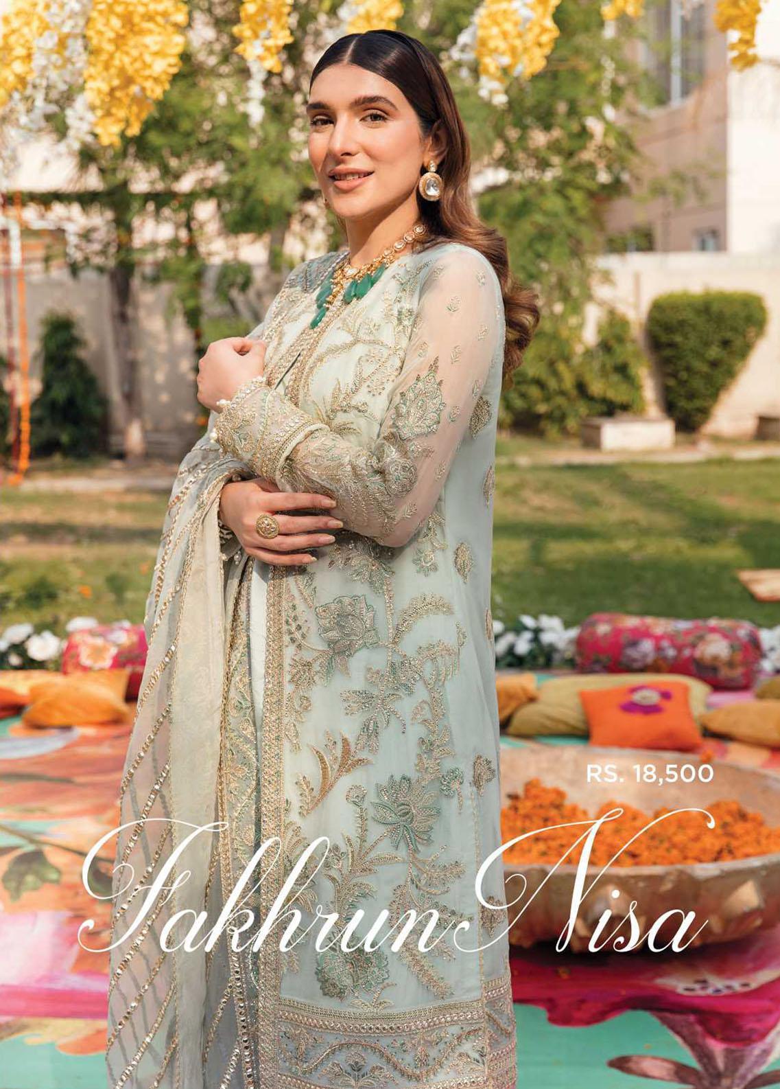 Afrozeh Shehnai Wedding Formals`22 AS#03 FAKHARUN NISA