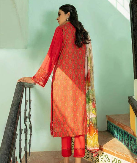 Aabyaan luxury lawn Collection'22 AL#10