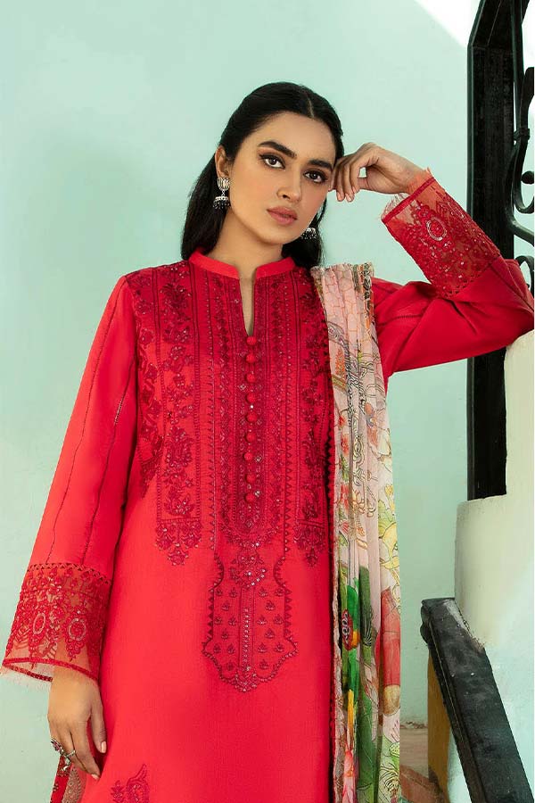 Aabyaan luxury lawn Collection'22 AL#10