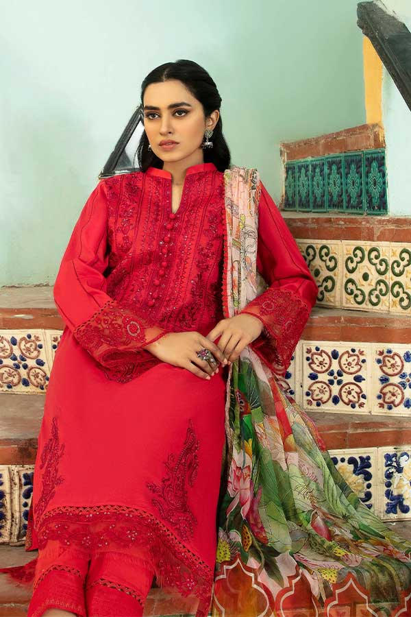 Aabyaan luxury lawn Collection'22 AL#10