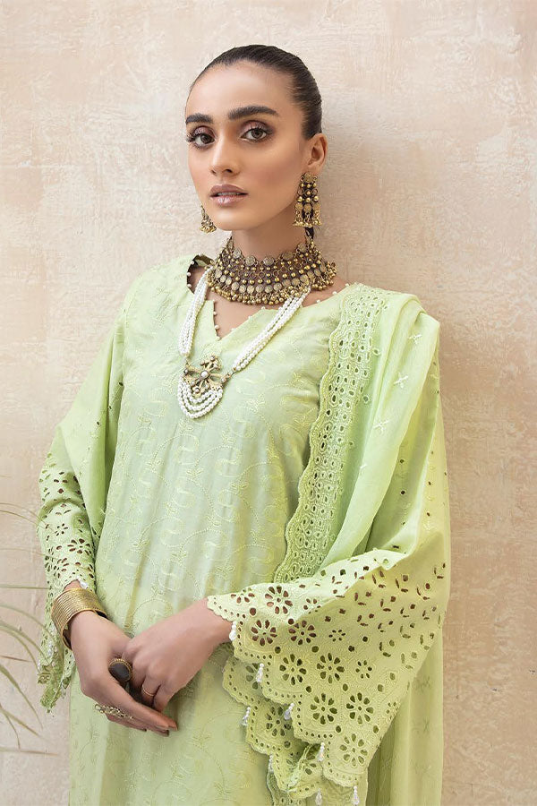 Aafreen C/Kari Emb Lawn`22 D#04 (Vol-1)