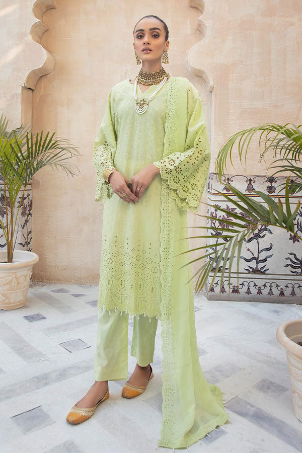 Aafreen C/Kari Emb Lawn`22 D#04 (Vol-1)