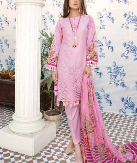 Aafreen C/Kari Emb Lawn`21 AF#27 (Vol-3)