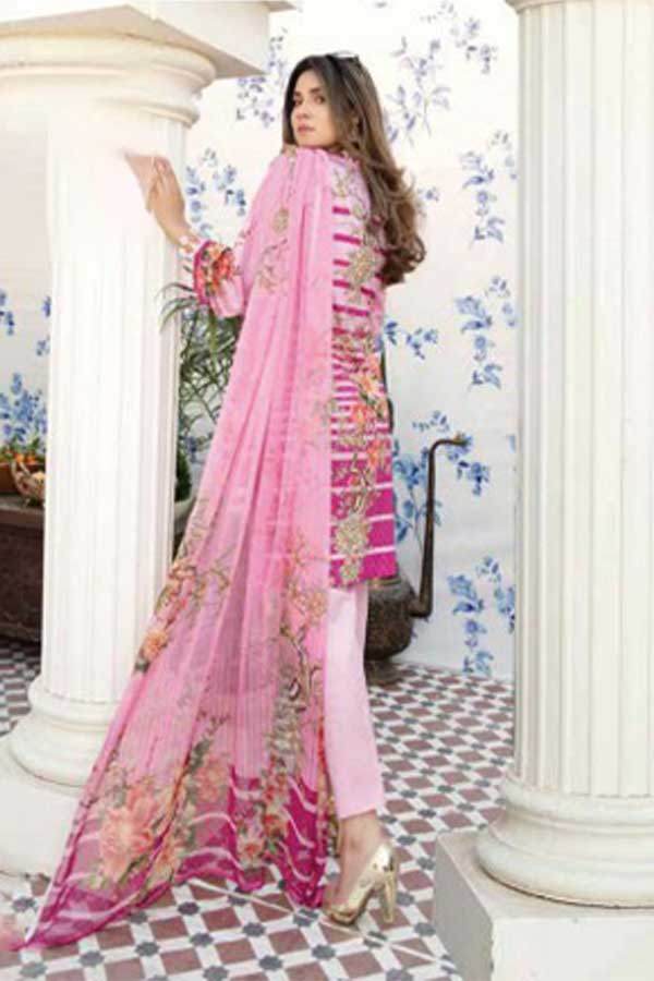 Aafreen C/Kari Emb Lawn`21 AF#27 (Vol-3)