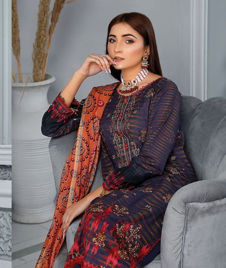 Afreen By Aalaya Emb Lawn`23 D#10