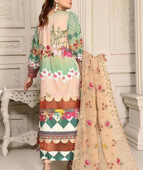 Aalaya Haniya D/Emb Lawn'22 Vol-1 D#10