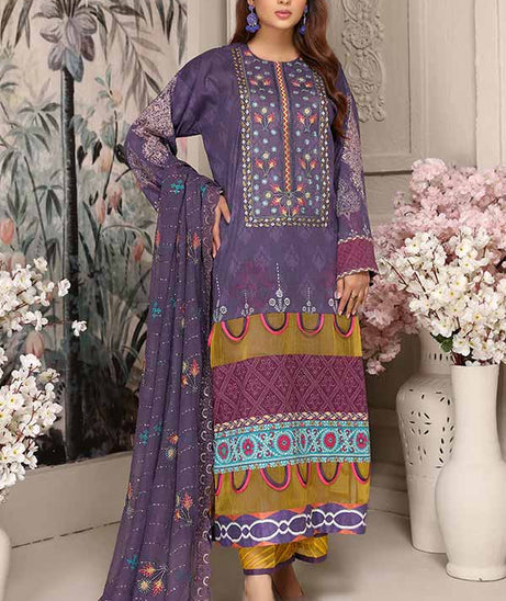Aalaya Haniya D/Emb Lawn'22 Vol-1 D#7