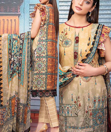 Aalaya Premium Emb Lawn`21 Vol 6 D#4