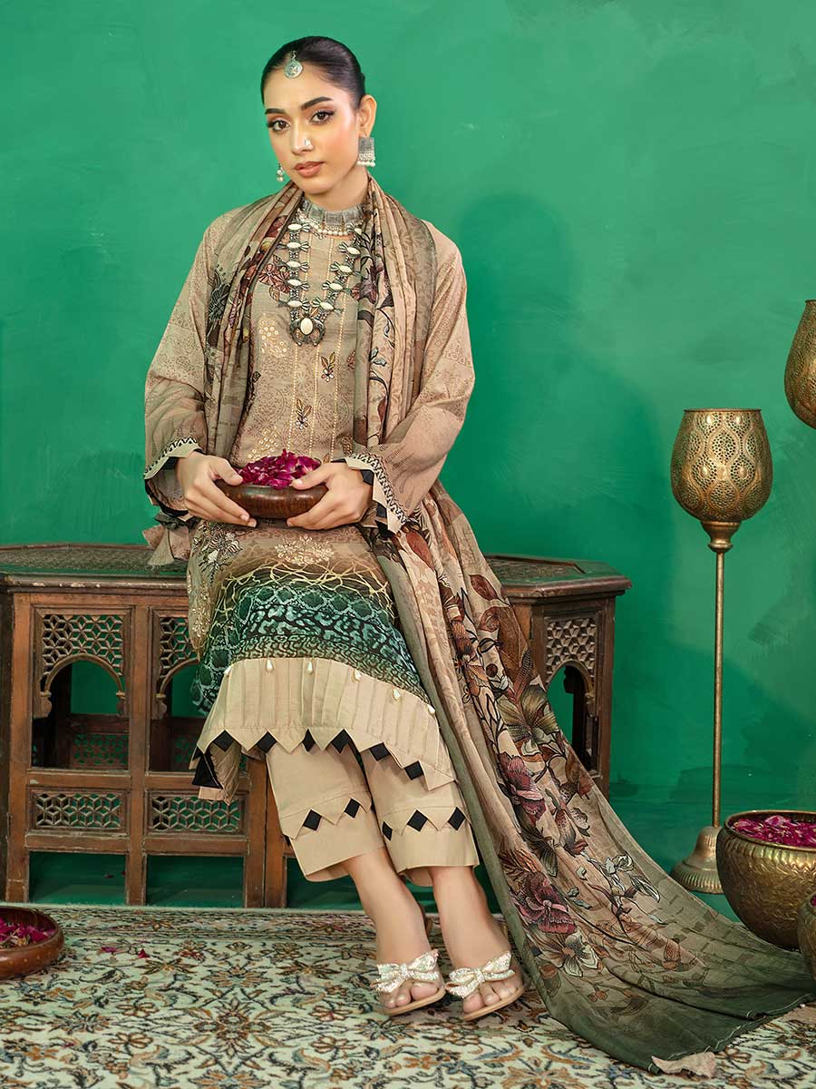 Aalaya Embellish Lawn'25 VOL-1 DES#01