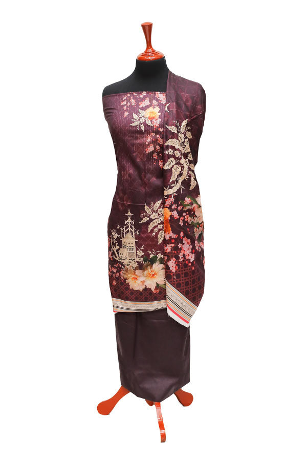 Abrish D/Classic Lawn`22 D#703 Magenda